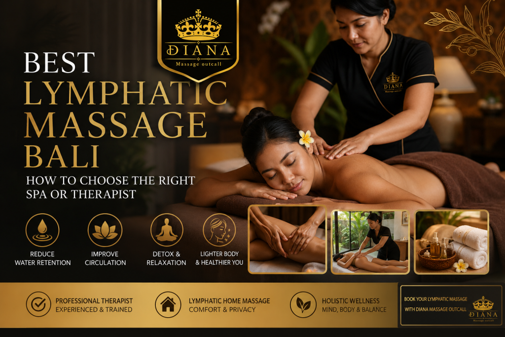 Best Lymphatic Massage Bali treatment with professional lymphatic home massage therapist from Diana Massage Outcall