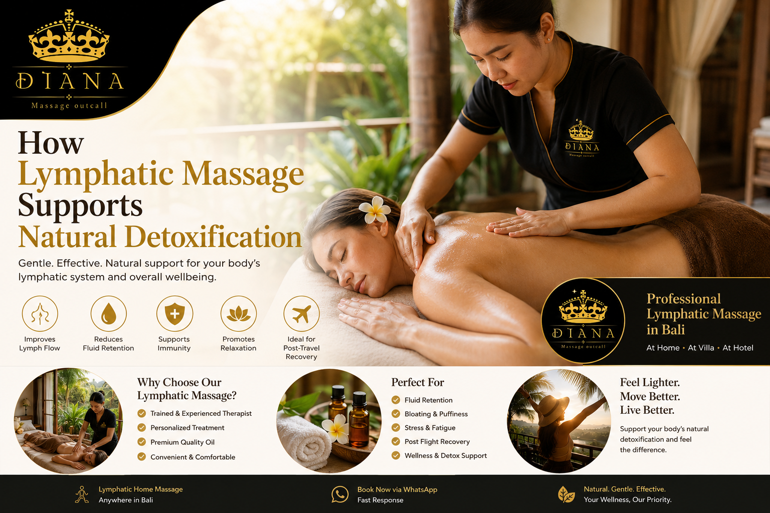 Lymphatic Massage Supports Natural Detoxification in Bali