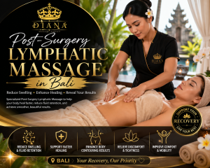 Professional Post-Surgery Lymphatic Massage treatment in Bali helping reduce swelling and support recovery after cosmetic surgery.