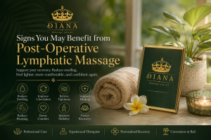 Post-Operative Lymphatic Massage in Bali to support recovery, reduce swelling, improve mobility, and enhance healing after cosmetic surgery.