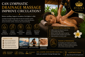 Lymphatic Drainage Massage in Bali improving circulation and reducing swelling