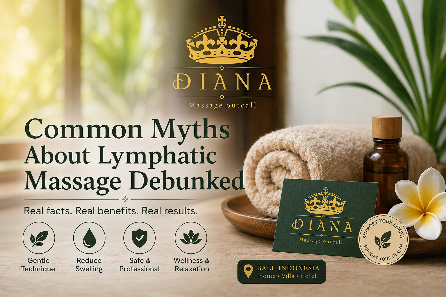 Learn the common myths about lymphatic massage debunked by practical experience, including realistic benefits, safety tips, and booking advice in Bali.